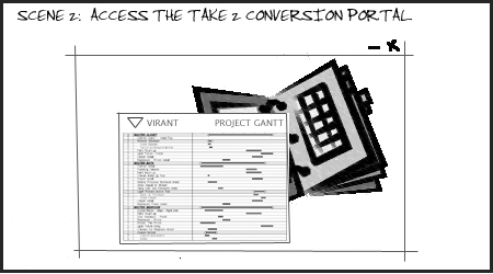 Scene 2: Access the Take 2 Conversion Portal